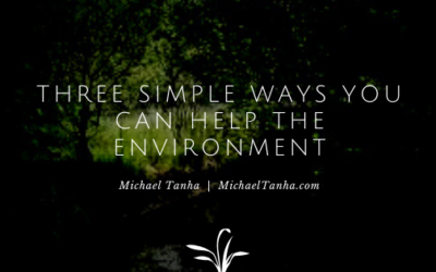Three Simple Ways You Can Help the Environment